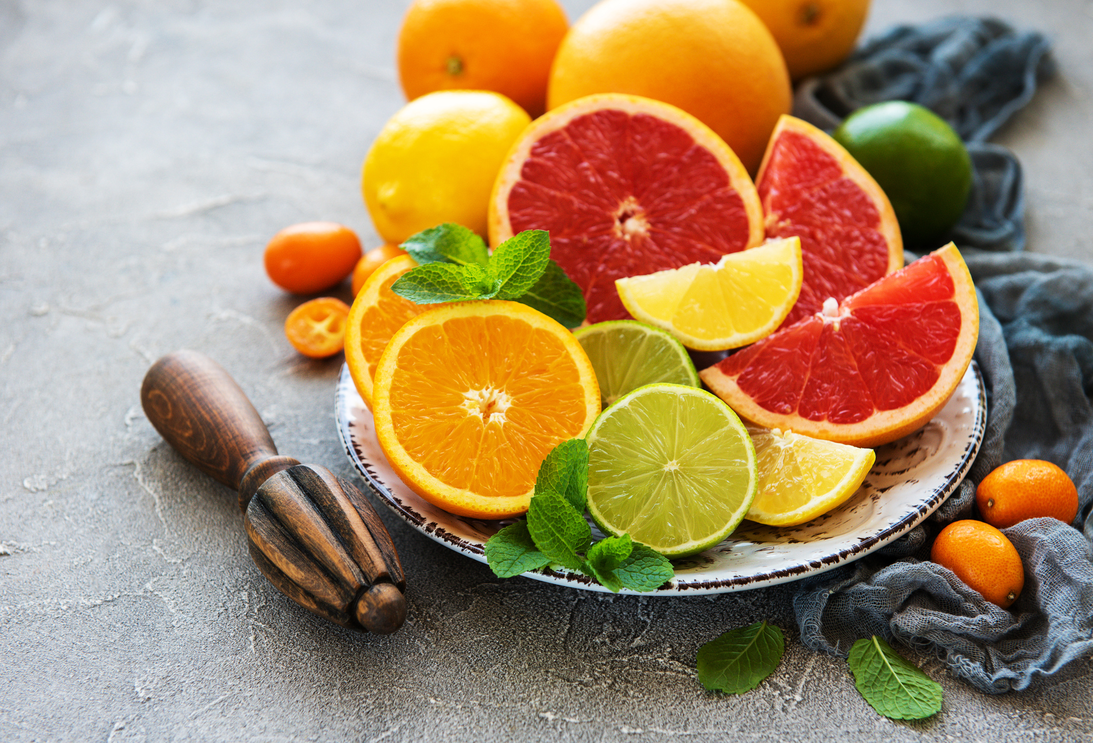 Citrus Fresh Fruits